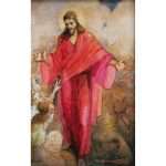 2022 minerva teichert christ in a red robe